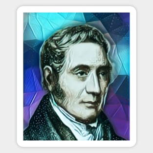 George Stephenson Portrait | George Stephenson Artwork 6 Sticker